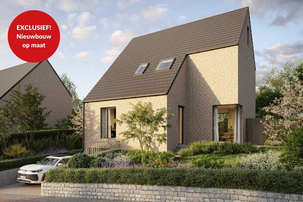 Slechts 1 woning: gezinsnieuwbouw op maat op topligging