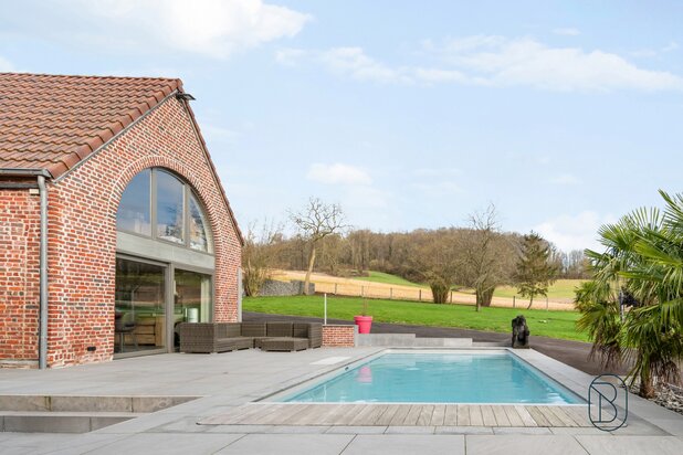 Magnifique maison avec piscine et hangar. 