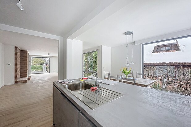 Open bebouwing in groene Grimbergen