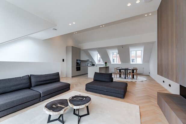Prachtig duplex penthouse met 3slpk vlakbij de Koningstuinen