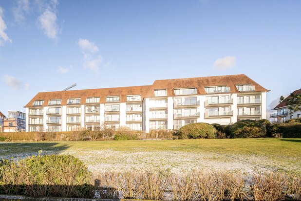Tuinappartement aan de wandeldijk in het Zoute