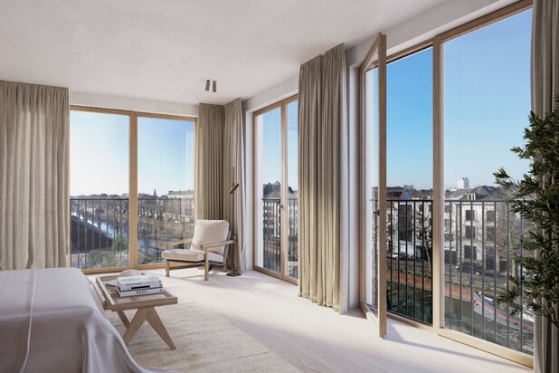 Exclusieve penthouse op een absolute toplocatie met weids zicht over water.