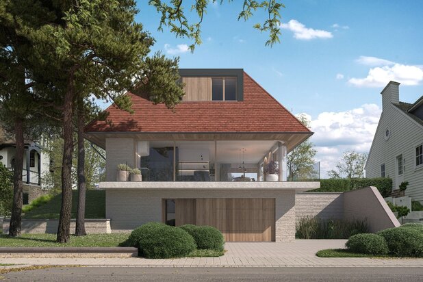 Nieuw te bouwen villa met goedgekeurde vergunning.