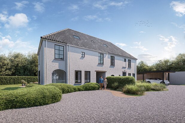 Exclusieve, energiezuinige nieuwbouwwoning op een discrete ligging te Waregem!