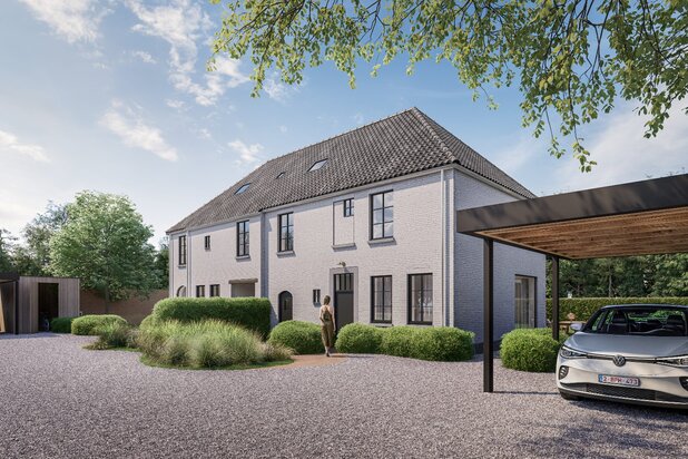 Exclusieve, energiezuinige nieuwbouwwoning op een discrete ligging te Waregem!