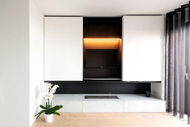 Modern zeezichtappartement op de zeedijk aan het Blue Buddha strand