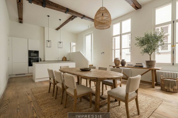 Exclusief duplex met dakterras aan de Groenplaats