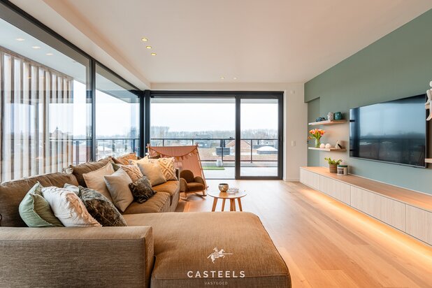 Unieke kans: Exclusief penthouse met open uitzicht in Wetteren