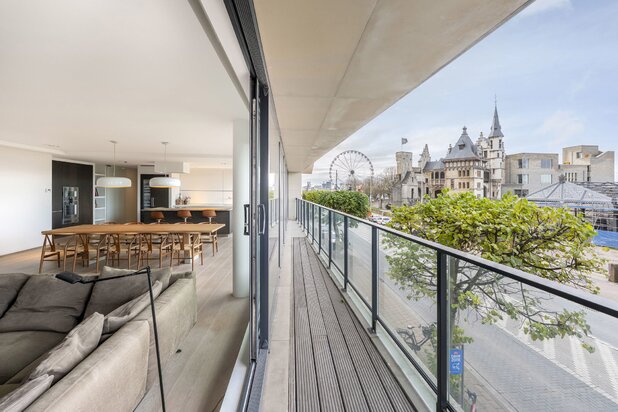 ANVERS - Appartement spacieux avec vue exceptionnelle