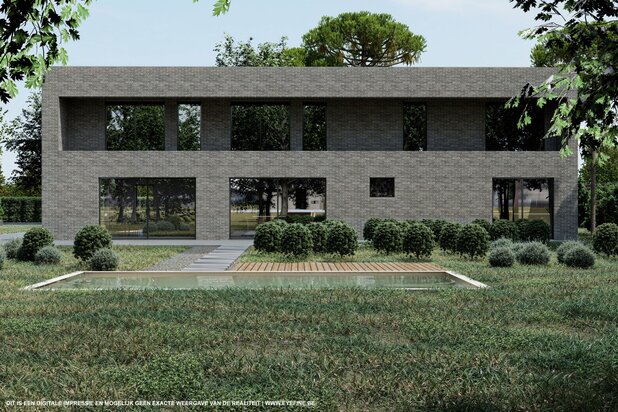 Casco villa van 530m² met 5 slpk op 3461 m² te KEERBERGEN