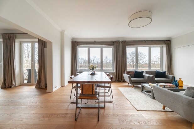 Ukkel, Doorzonappartement met terrassen