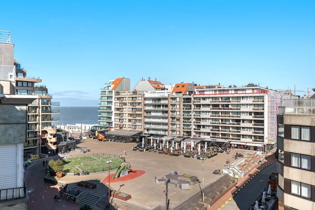 Prachtig nieuwbouw appartement met zijdelings zeezicht in het centrum van Knokke.