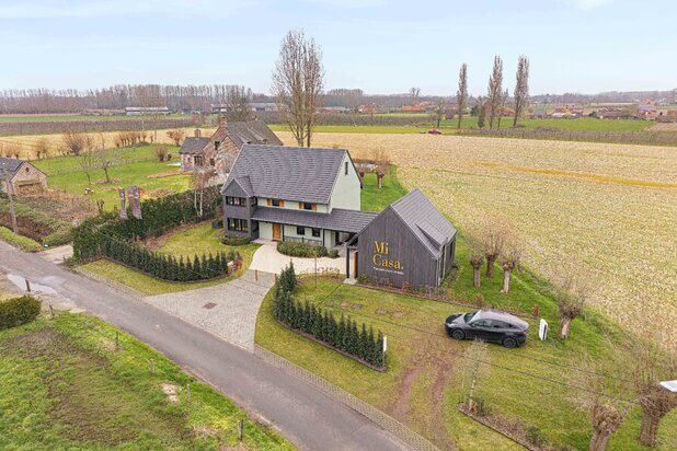 Luxueus wonen met een open zicht.