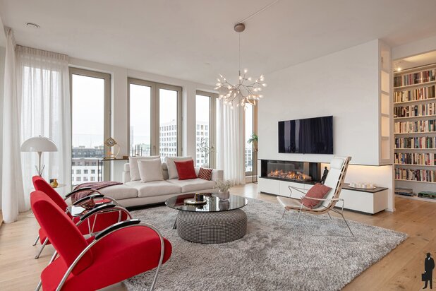 Luxueus wonen met panoramisch uitzicht nabij het Eilandje