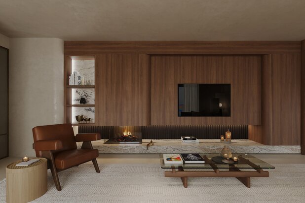 Appartement op toplocatie met fenomenaal uitzicht. 