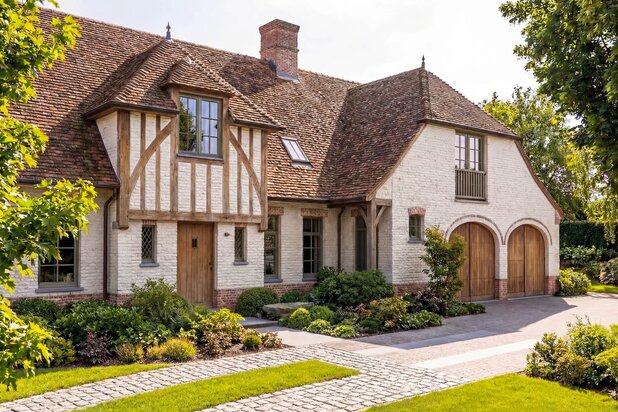 Anglo-Normandische villa van architect Bart François