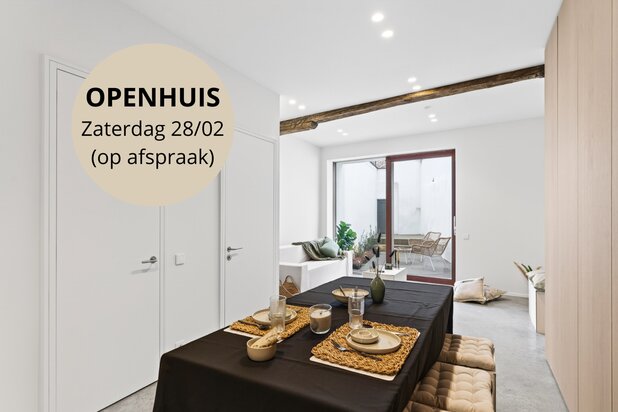 High-end gerenoveerd met label A in hartje Brugge