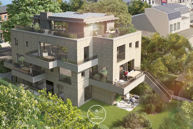 Luxueuze nieuwbouw penthouse omgeven door groen te Gent.
