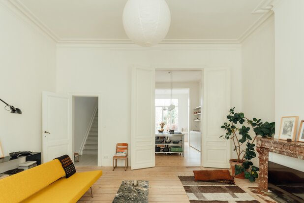 Magnifiek gemoderniseerde burgerwoning met optie vrij beroep