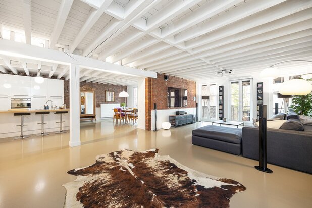 Karakteristiek loft appartement