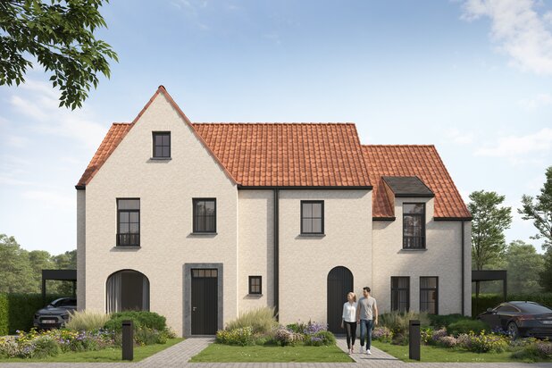 Halfopen nieuwbouwhuis in groene Kortenberg