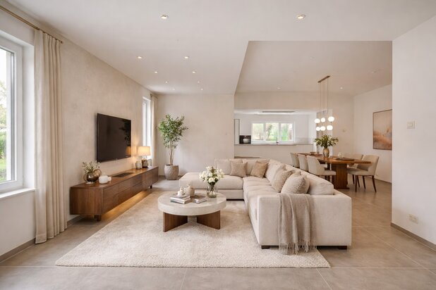 Te koop: gerenoveerde villa met zwembad in Kampenhout