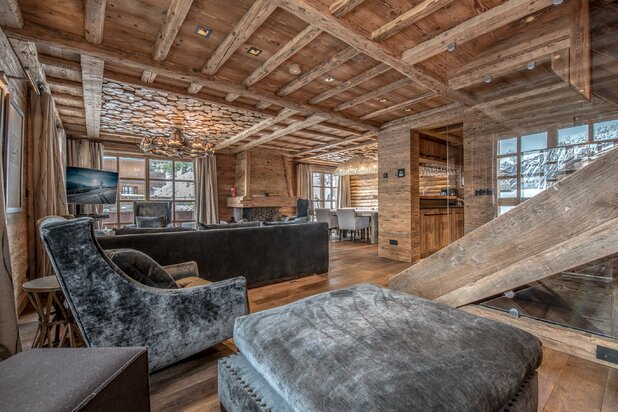 Un chalet d'auteur au coeur de Courchevel