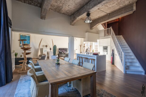 Prachtige duplex loft met onderhoudsvriendelijke tuin