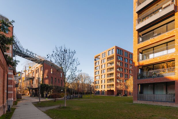 Groen Kwartier: zonovergoten appartement met terras + EPC A