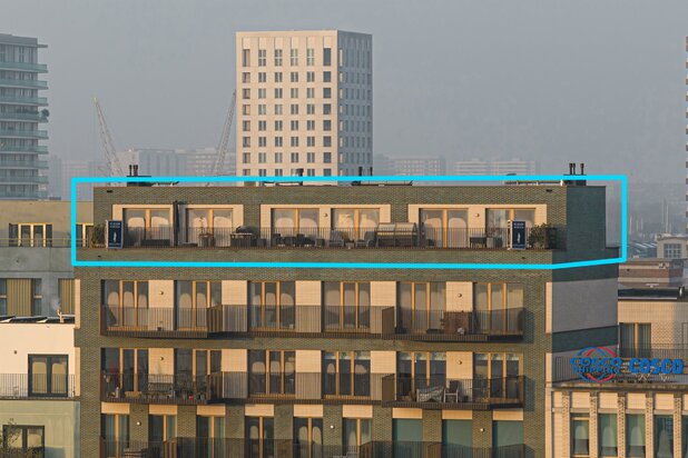 Exclusieve penthouse met waterzicht, luxe afwerking en XXL-terrassen