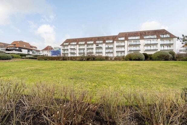Tuinappartement aan de wandeldijk in het Zoute