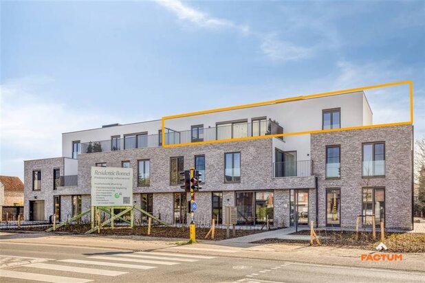 Penthouse met drie slaapkamers te Bonheiden