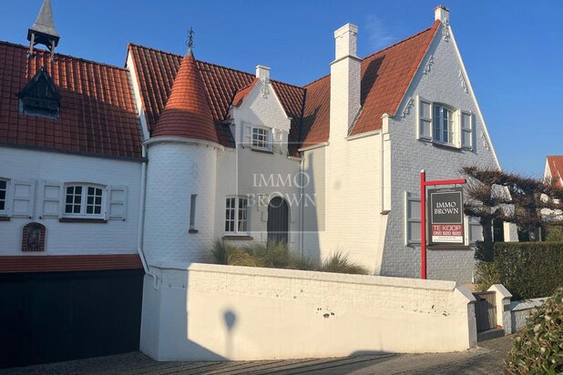 Exclusief te koop Charmante koppelvilla te Duinbergen