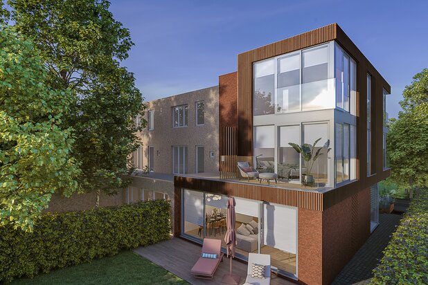 Projet neuf Moensberg magnifique duplex 127m² + 3 terrasses