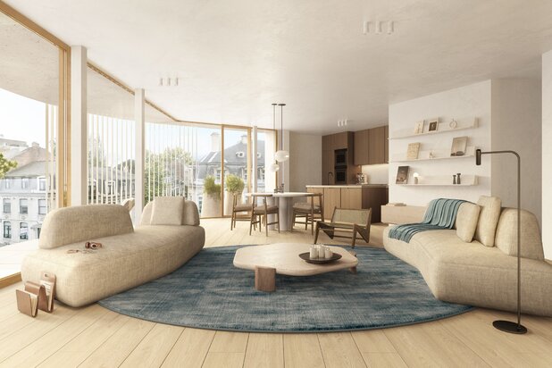  Parc Tenbosch/Châtelain penthouse 199m² 3bed 50m² terras