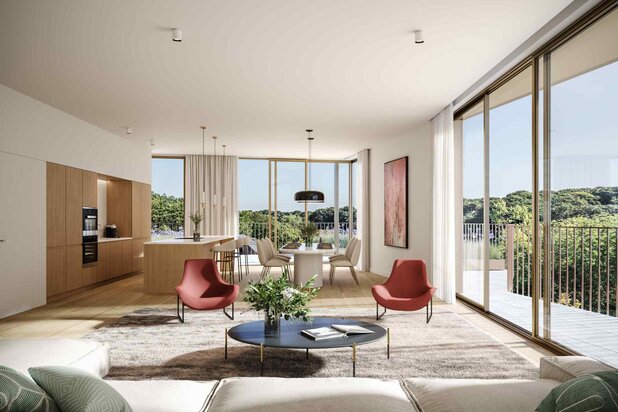 ANTHEA - Schitterend penthouse ±131m², 3 kamers + terras