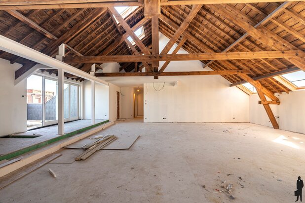 Penthouse van 264m² + terras in een uniek historisch kader