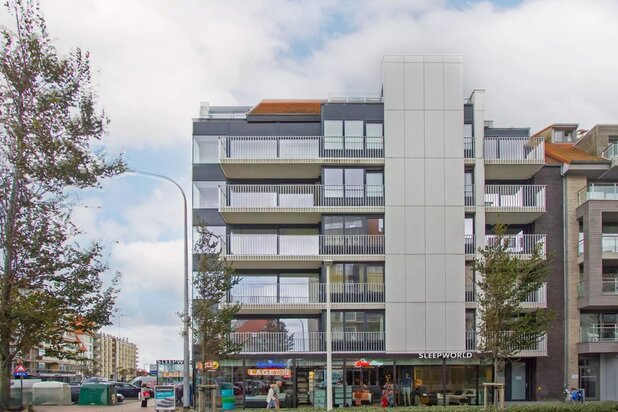 Duplex met zeezicht op topligging in Nieuwpoort-Bad