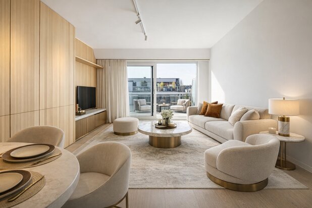 Magnifique appartement à vendre avec terrasse à Knokke.