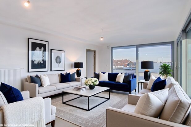 South penthouse – 4 parks & cellar included