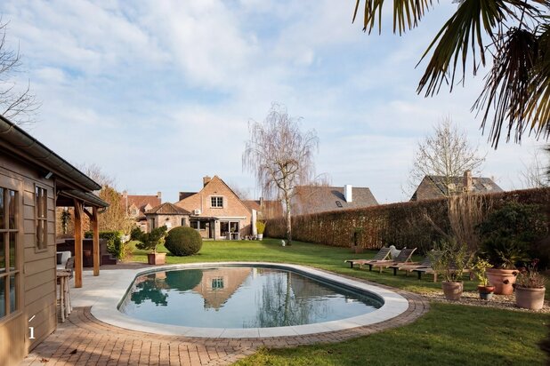 Landelijke woning met zwembad nabij Ooidonk