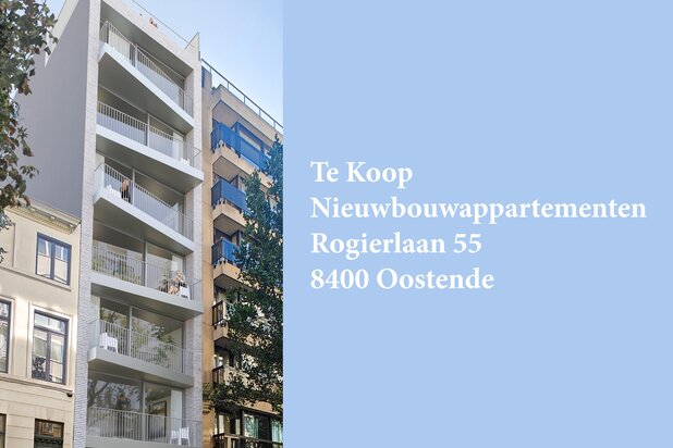 Res. Park Lane Nieuwbouw Penthouse met 3 slaapkamers op de 6 de 7 de V in de Rogierlaan 55 te Oostende.