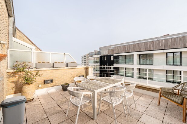 Exclusief te koop: Duplexappartement met ruime terrassen