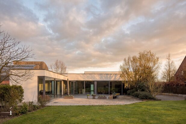 Exclusief wonen nabij de Lange Munte, met panorama over de velden