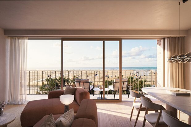 Projet de nouvelle construction MaViMer: projet immobilier neuf exceptionnel sur la digue de l'Albertstrand