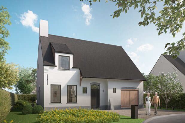 Villa de luxe avec vue verdoyante dans une rue sans issue