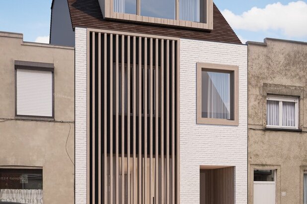 Unieke kustwoning in uitvoering met duinentuin — Oud-Knokke.