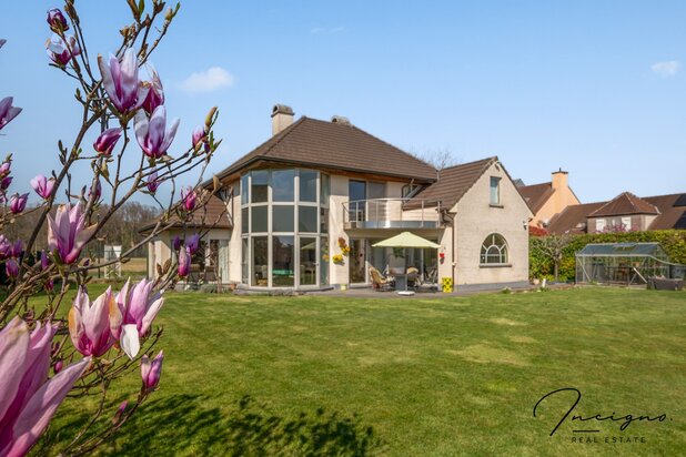 Exclusive architectural villa – exceptionally quiet location with perfect connection to Brussels and Leuven