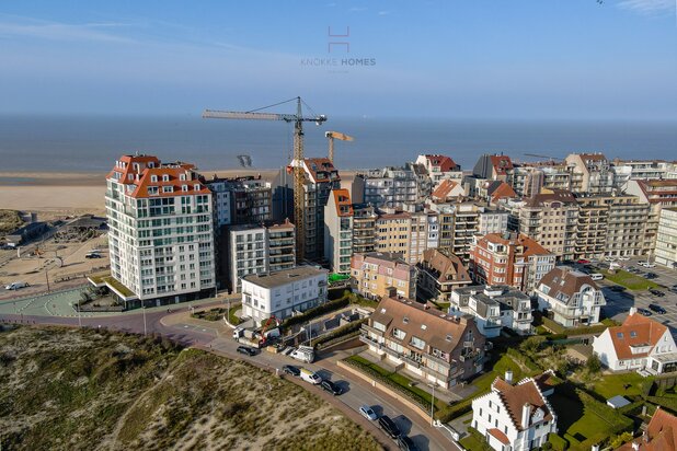 Prachtig nieuwbouwappartement met zonnig terras in Duinbergen