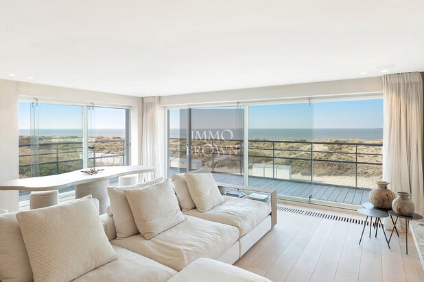 Hoekappartement te koop Zoute Wandeldijk innemende zichten 